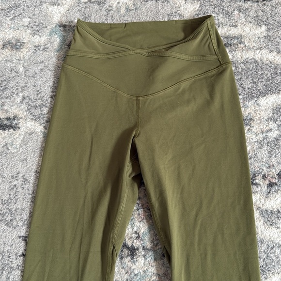 Lululemon Nulu and Crisscross Mesh Stirrup Tight - Picture 2 of 11